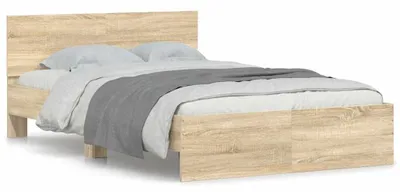 Immagine prodotto di Giroletto con testiera in rovere Sonoma 120x200 cm