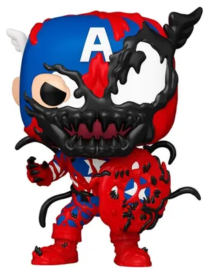 Productafbeelding van Marvel POP! Vinyl Figuur: Carnage - Captain America, 9 cm