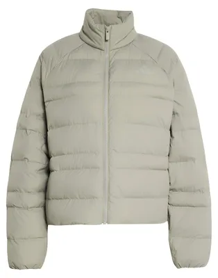 Zdjęcie produktu dla Kurtka damska adidas Essentials, ocieplana, składana, kolor srebrzysty, rozmiar M