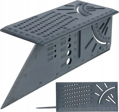 Obrázek produktu pro Kraft&Dele KD10384 tesařský úhelník 3D
