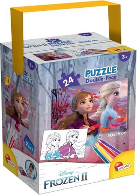 Produktbild von LISCIANI GIOCHI Disney Puzzle In a Tub mini 24 - Frozen