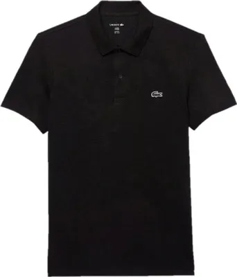 Produktbild von LACOSTE Fit Baumwolle Knit Polo Herren schwarz S