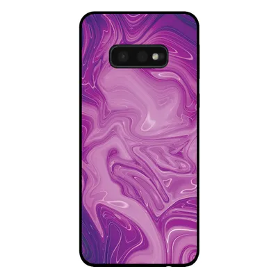 Produktbild von Smartphonica Telefon Fall für Samsung Galaxy S10E mit Marmor Druck - TPU zurück Abdeckung Fall Marmor Design - Lila