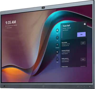 Produktbild von Yealink MeetingBoard 65"/MB65-A001, Interaktiver Flachbildschirm, 165,1 cm (65"), LED, 3840 x 2160 Pixel, WLAN
