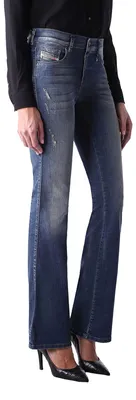 Produktbild von Diesel Sandy-B 084BI Stretch Damen Jeans Hose Slim Bootcut