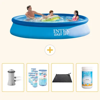 Zdjęcie produktu dla Basen Easy Set Rund - 366x76 cm - 5-elementowy - SCB92