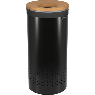 Produktbild von Brabantia Wäschekorb, 35 L kork / schwarz