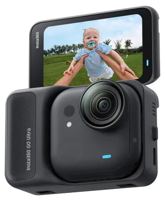 Produktbild von Insta360 GO Ultra Standard Black, 4K Ultra HD, 240 fps, WLAN, Bluetooth, 500 mAh, 109 g