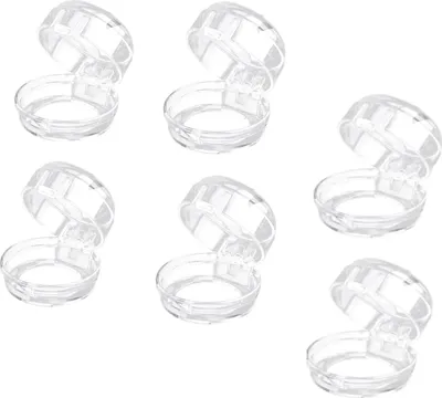 Produktbild von Gold Awards Gewinner – Herdknaufabdeckungen für Kindersicherheit (5 + 1 Pack), Doppelschlüssel-Design und verbesserte Gasknauf-Abdeckungen in Universalgröße, klare Sicht, kindersichere