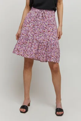 Produktbild von b.young BYMMJOELLA SHORT SKIRT 2 - Damen kurzer Rock in A-Linie, Loose-Fit Passform