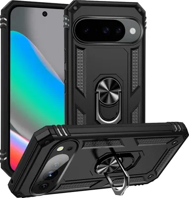 Zdjęcie produktu dla Etui na telefon komórkowy Armor Shield do Google Pixel 10, pokrowiec Ultra Hybrid Case, czarny