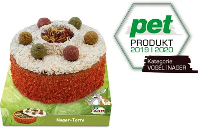 Zdjęcie produktu dla JR FARM PYSZNE CIACHO - bezzbożowe ciastko dla wszystkich papug 200g