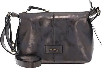 Produktbild von PICARD Leder Umhängetasche Favourite Shoulder Bag Meteorite blaugrau