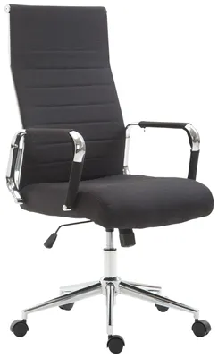 Productafbeelding van Kantoel Kolumbus, bekleding: stof, kleur: zwart