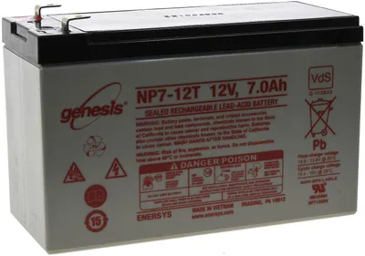 Produktbild von Enersys Hawker AGM Genesis Bleiakku 12V 7 Ah VdS