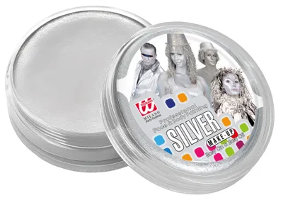 Produktbild von Professionelle wasserbasierte Make-up-Dose Silber 25 g - Einheitsgröße