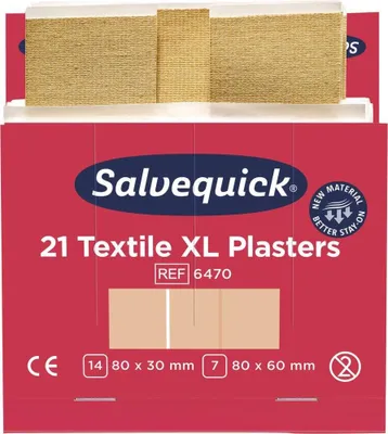 Zdjęcie produktu dla Cederroth 6470, 6,6 x 2,2 cm, Prostokątny, Beżowy, 21 szt., 207 g