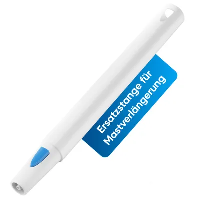 Produktbild von ALANBERG® Dampfreiniger Stangenelement Weiß - Zubehörset - 1 Stück
