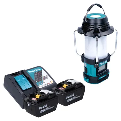 Zdjęcie produktu dla Makita DMR 056 Radio akumulatorowe 18 V FM DAB+ z latarką 360° IP65 Solo - bez akumulatora, bez ładowarki