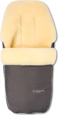 A baby footmuff for a stroller or buggy.