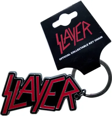 Obrázek produktu pro Slayer - Přívěsek na klíče s logem RO11769 (jedna velikost) (červená/černá)