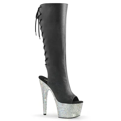 Produktbild von BEJEWELED-2018-7 Damen Boots von Pleaser, Schwarz EU 41, US 11