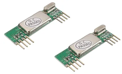 2x RXB6 433 MHz Superheterodyn-Funkempfängermodul