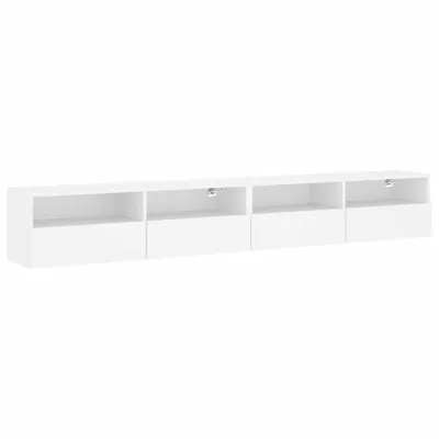 Obrázok produktu pre TV nástenné skrinky 2 ks biele 100x30x30 cm kompozitné drevo