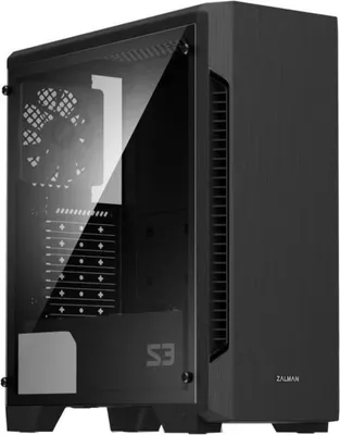 Zdjęcie produktu dla Obudowa Zalman S3, Middle Tower, bez zasilacza, ATX, czarna