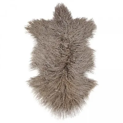 Produktbild von Heitmann Felle Tibet-Lammfell Taupe Größe ca. 100 cm 619TP