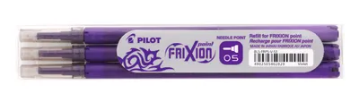 Immagine prodotto di Pilot BLS-FRP5-V-S3 Ricarica a rullo FriXion BLS-FRP5 - 0,3 mm, viola, confezione da 3