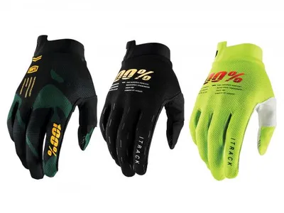Produktbild von 100% iTrack Youth Gloves Kaledo M