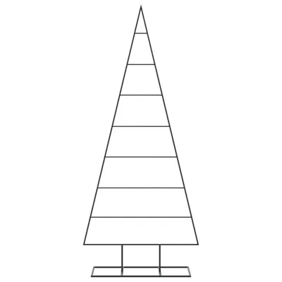 Produktbild von “2026 Modern“ Metall-Weihnachtsbaum für Dekorationen Schwarz 150cm - Designermöbel 498150 - Künstliche Weihnachtsbäume