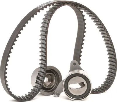 Produktbild von RIDEX 307T0049 Zahnriemensatz für TOYOTA STARLET (EP91) 124-Zähne