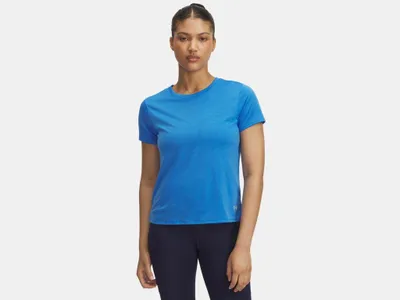 Produktbild von T-Shirt Under Armour Launch Damen Senior M blau