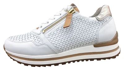 Productafbeelding van Gabor Comfort dames sportschoen met veters, wit, maat 7