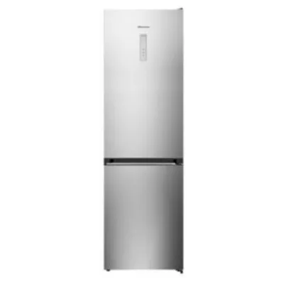 Produktbild von Hisense RB440N4ACD Kühl- und Gefrierkombination Freistehend 434 l D Edelstahl