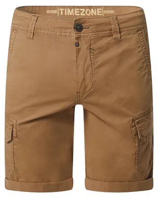 Produktbild von Timezone Moderne Cargoshorts Eingrifftaschen Slim Fit Sommer Größe: 34W
