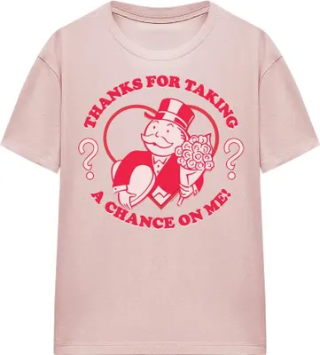 Obrázek produktu pro Monopoly - "Taking A Chance" T-Shirt für Herren/Damen Uni TV19249 (XL) (Blassrosa)