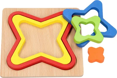 Image de Puzzle en bois - Forme papillon