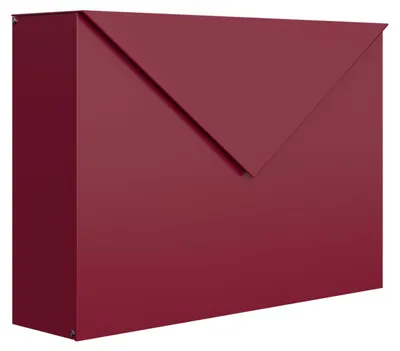 Produktbild von Wandbriefkasten Letter in Rot
