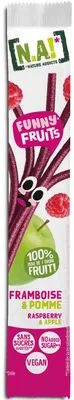 Produktbild von N.A! Nature Addicts Funny Fruits Himbeere 16g