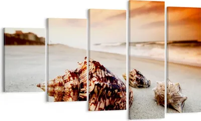 Produktbild von Bild auf Leinwand - Leinwandbild - Strand schön karibisch bunt - 100x60cm - Wand Bild - Wanddeko - Leinwanddruck - Bilder - Kunstdruck - Wanddekoration - Leinwand bilder - Wandkunst - EG100x60-2123