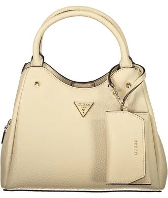 Produktbild von Beige Umhängetasche für Damen mit Fächern und abnehmbarem Gurt