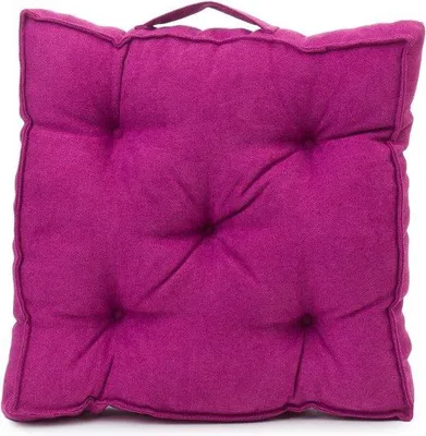 Produktbild von Famanu Sitzkissen mit Traggriff, gepolstert, 40 x 40 x 7 cm - lila