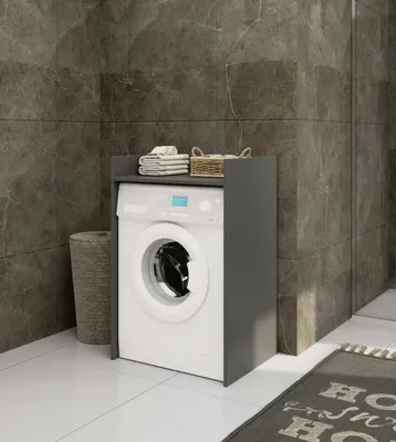 Obrázek produktu pro Dolní skříňka nad pračku MERALYA - šedá