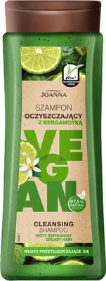 Image de Joanna Naturkosmetik Shampooing nettoyant à la bergamote - 300ml
