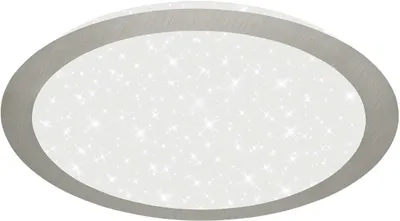Produktbild von Briloner Deckenleuchte LED Sternendekor 12W matt-nickel