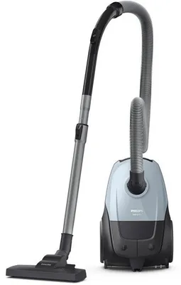 Zdjęcie produktu dla Odkurzacz workowy Philips serii 1000, 750 W, 3 l, 77 dB, niebiesko-szary