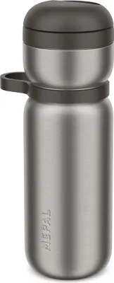 Zdjęcie produktu dla Mepal Sporttrinkflaschen thermo-trinkflasche twist sport 600 ml - graphite black 100 x 75 x 238 103011041800